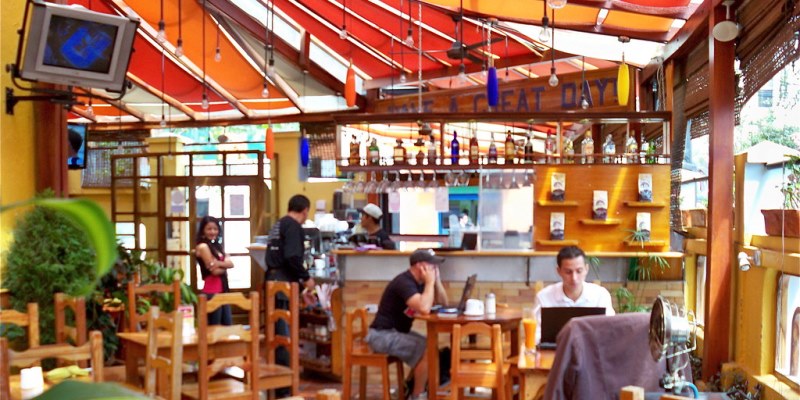 Cafeetje in Quito