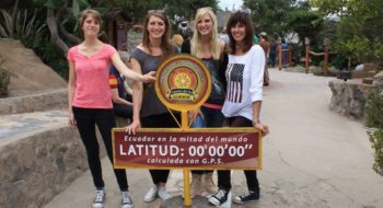 Ecuador vrijwilligerswerk Quito la mitad del mundo