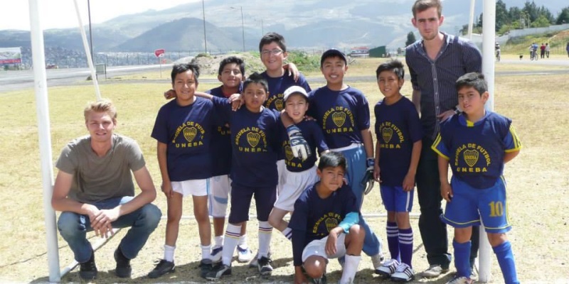 Vrijwilligerswerk Ecuador soccer coach