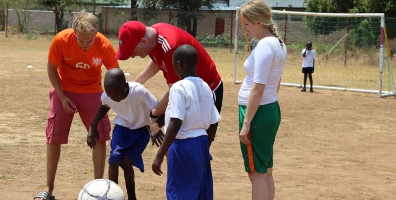 Zambia vrijwilligerswerk Livingstone sportproject