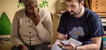 Zuid-Afrika vrijwilligerswerk Kaapstad DIY vrijwilliger met vrouw