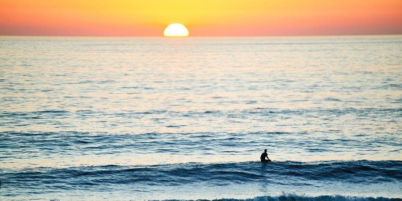 Australie Surf College sunset