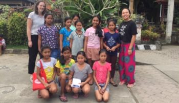 Vrijwilligerswerk in Bali Manon 2