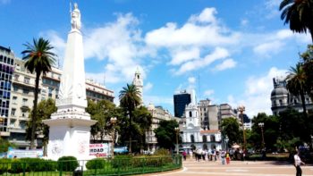 Argentinie Buenos Aires-Plaza de Mayo