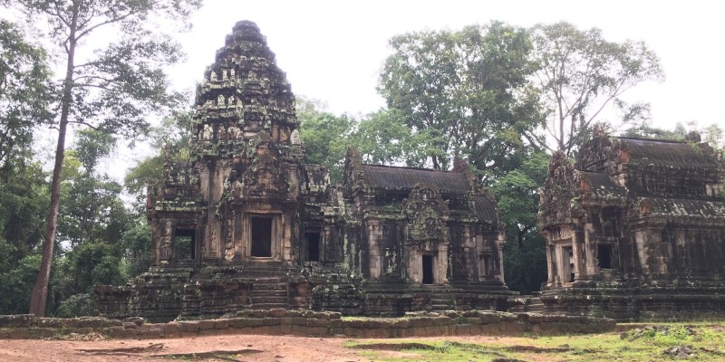 Vrijwilligerswerk Cambodja foto Ellen Ankor Wat