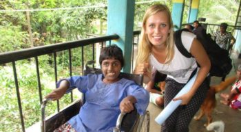 Sri Lanka vrijwilligersproject met mensen met beperking