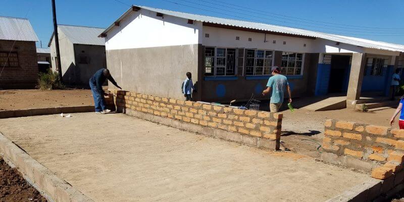 Zambia Bouwproject huizen bouwen