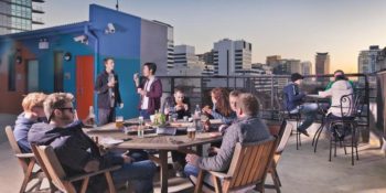 Kickstart Melbourne rooftop