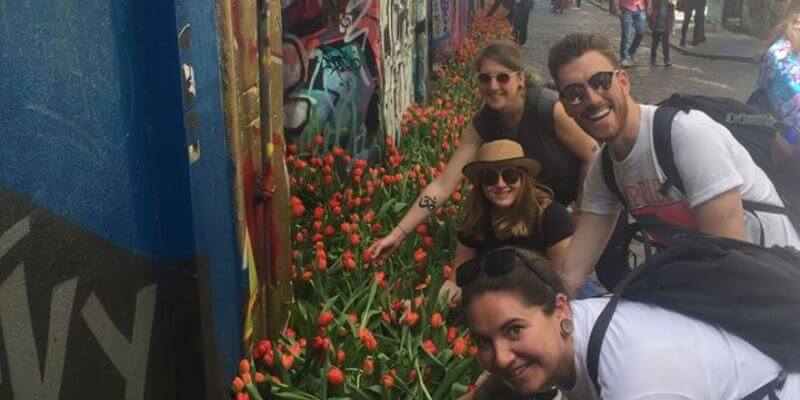 ickstart Melbourne tulpen uit Amsterdam