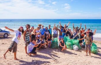 Beach cleau-up - Kickstart Marokko