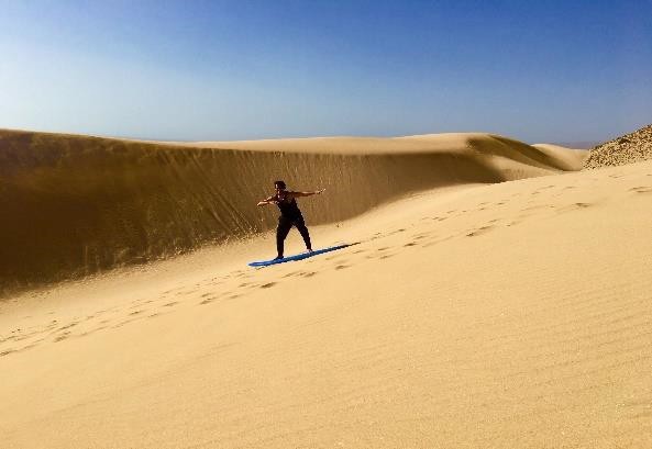 Sandboarden - Kickstart Marokko